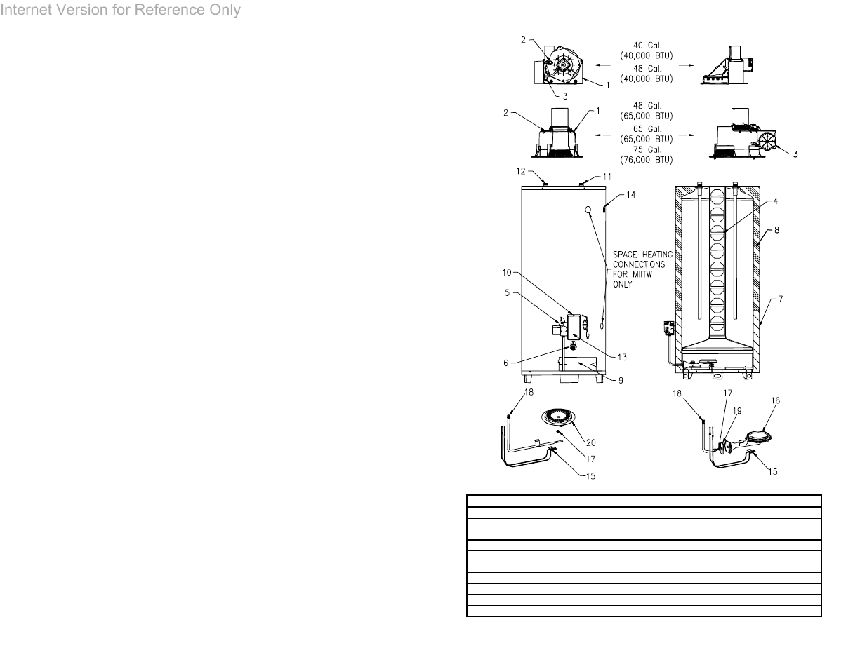 Internet version for reference only | Bradford White TW4-75S-76B-3X User Manual | Page 40 / 44