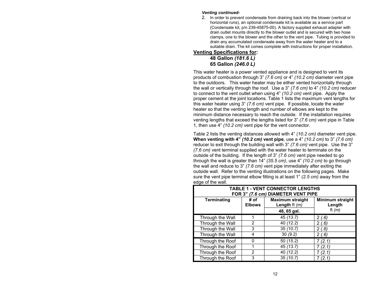 Bradford White M-4-XRTW65T6FSX User Manual | Page 12 / 40