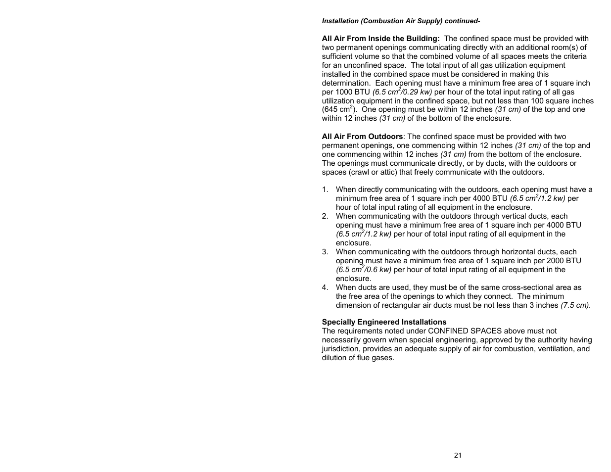 Bradford White M-4-XRTW65T6FSX User Manual | Page 21 / 40