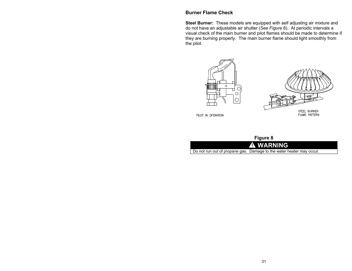 Warning | Bradford White M-4-XRTW65T6FSX User Manual | Page 31 / 40
