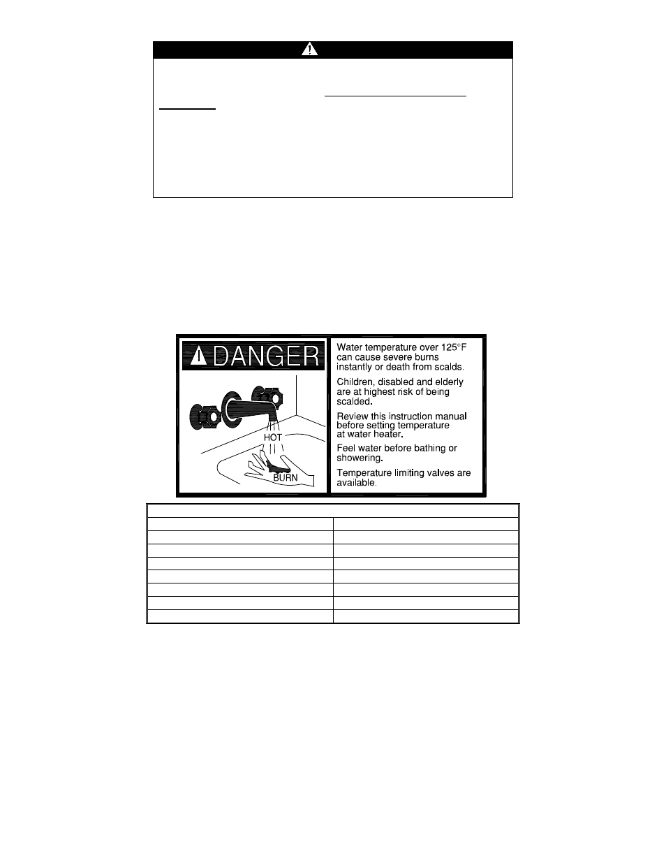 Warning | Bradford White U-PDX-75S-55FR-3N User Manual | Page 39 / 56