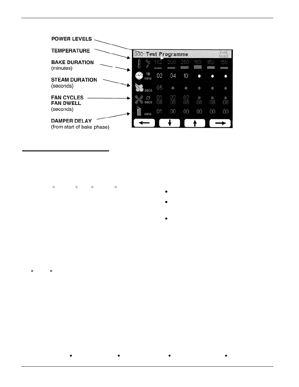 Function of settings | Belshaw Brothers BXC Smartbake User Manual | Page 10 / 53