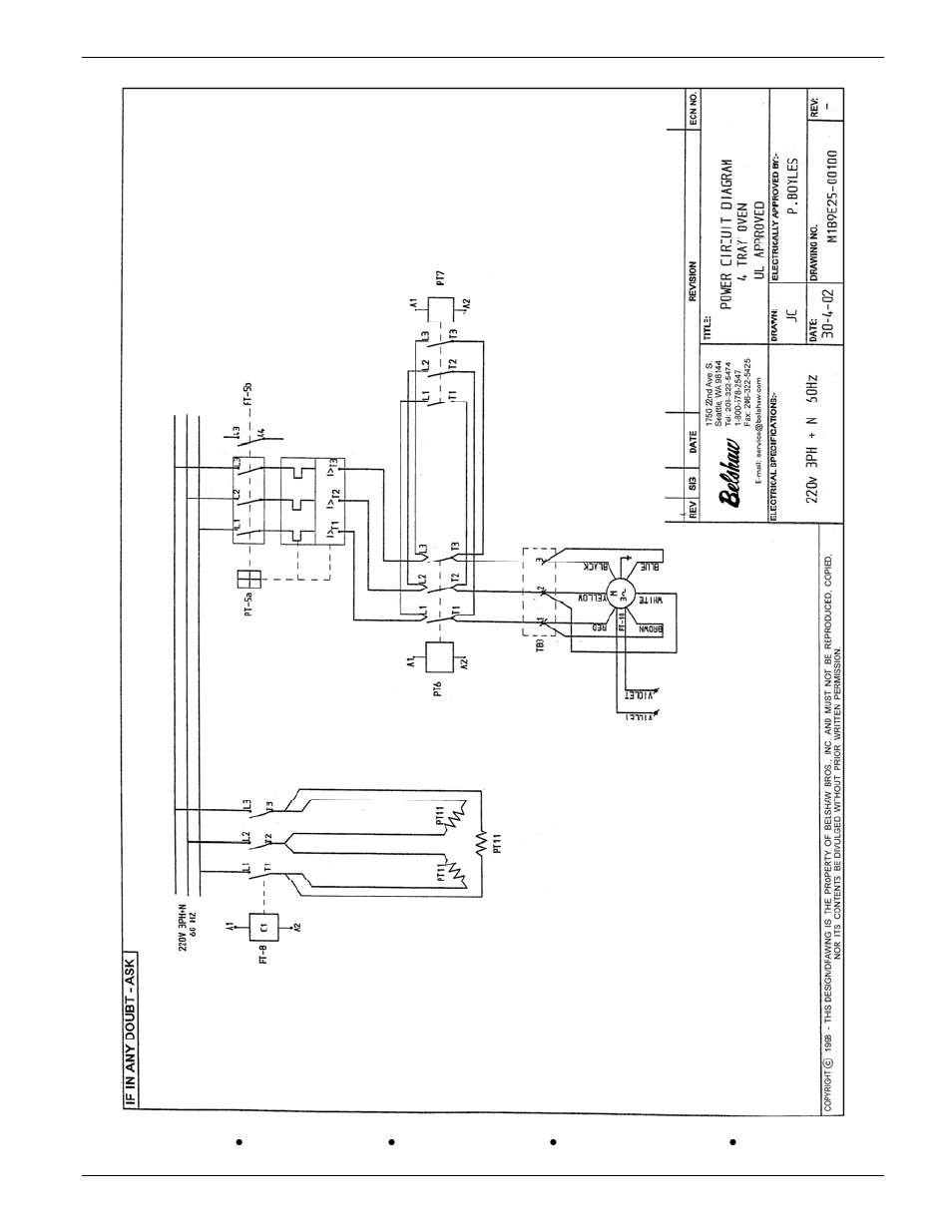 Belshaw Brothers BXC Smartbake User Manual | Page 43 / 53