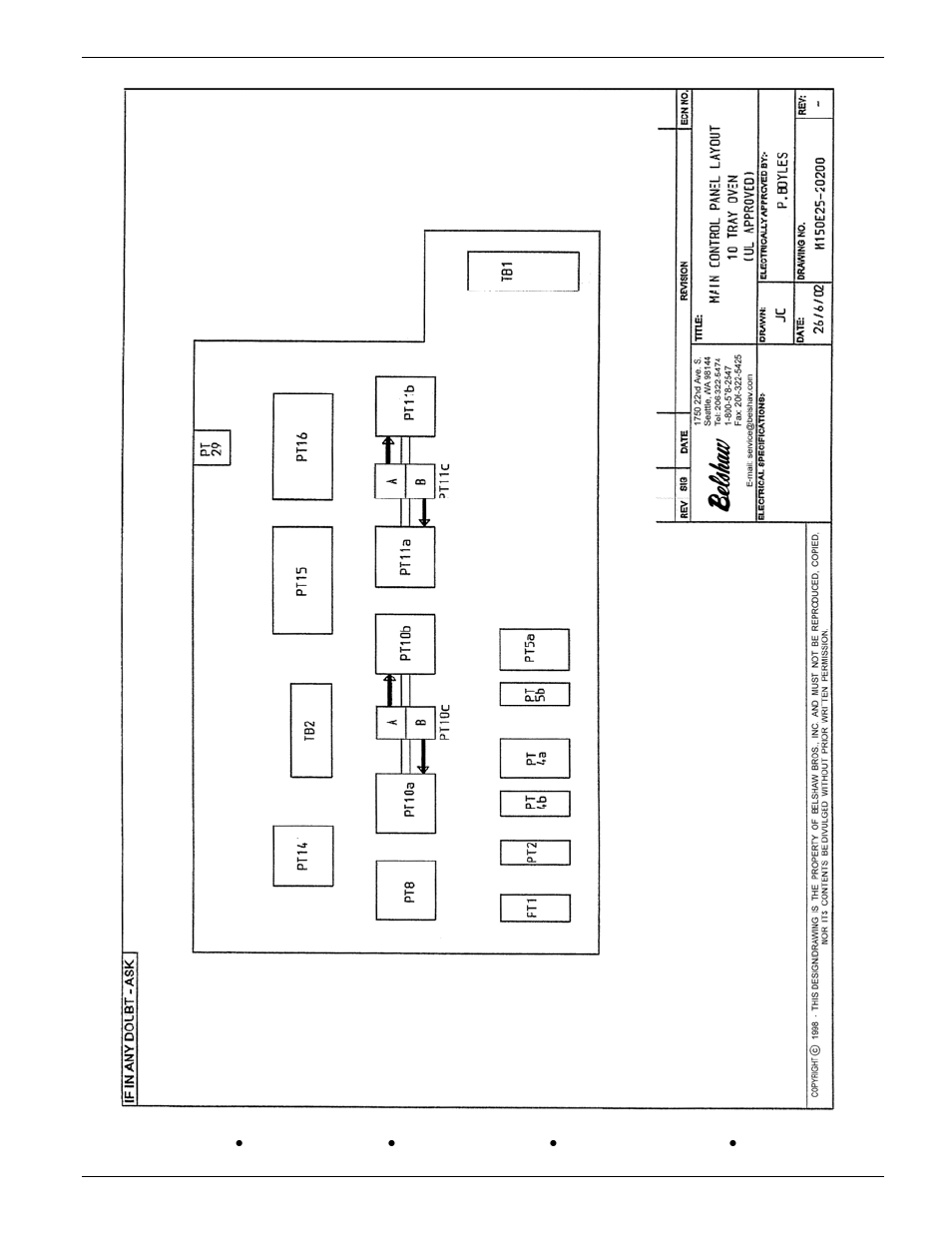 Belshaw Brothers BXC Smartbake User Manual | Page 47 / 53