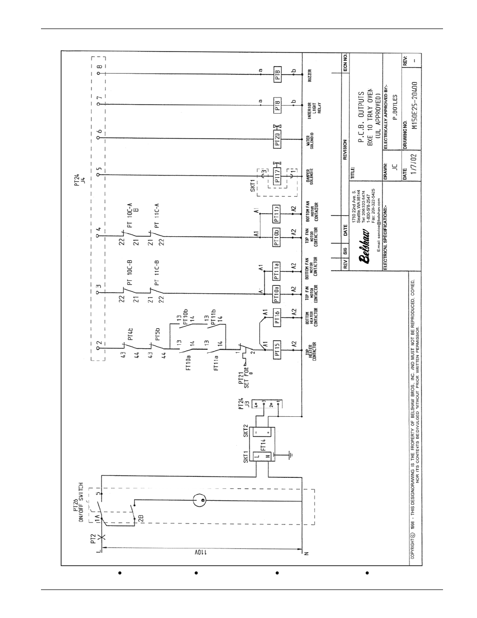 Belshaw Brothers BXC Smartbake User Manual | Page 49 / 53