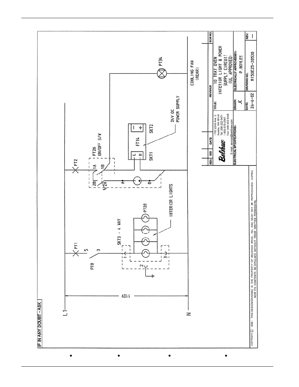 Belshaw Brothers BXC Smartbake User Manual | Page 50 / 53