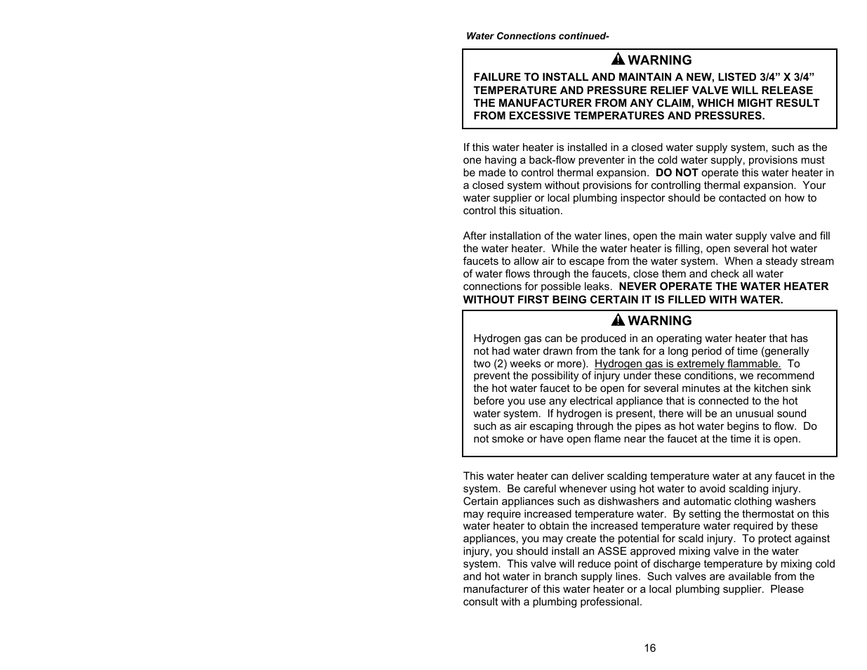 Bradford White DH1-75S6FSX User Manual | Page 16 / 32