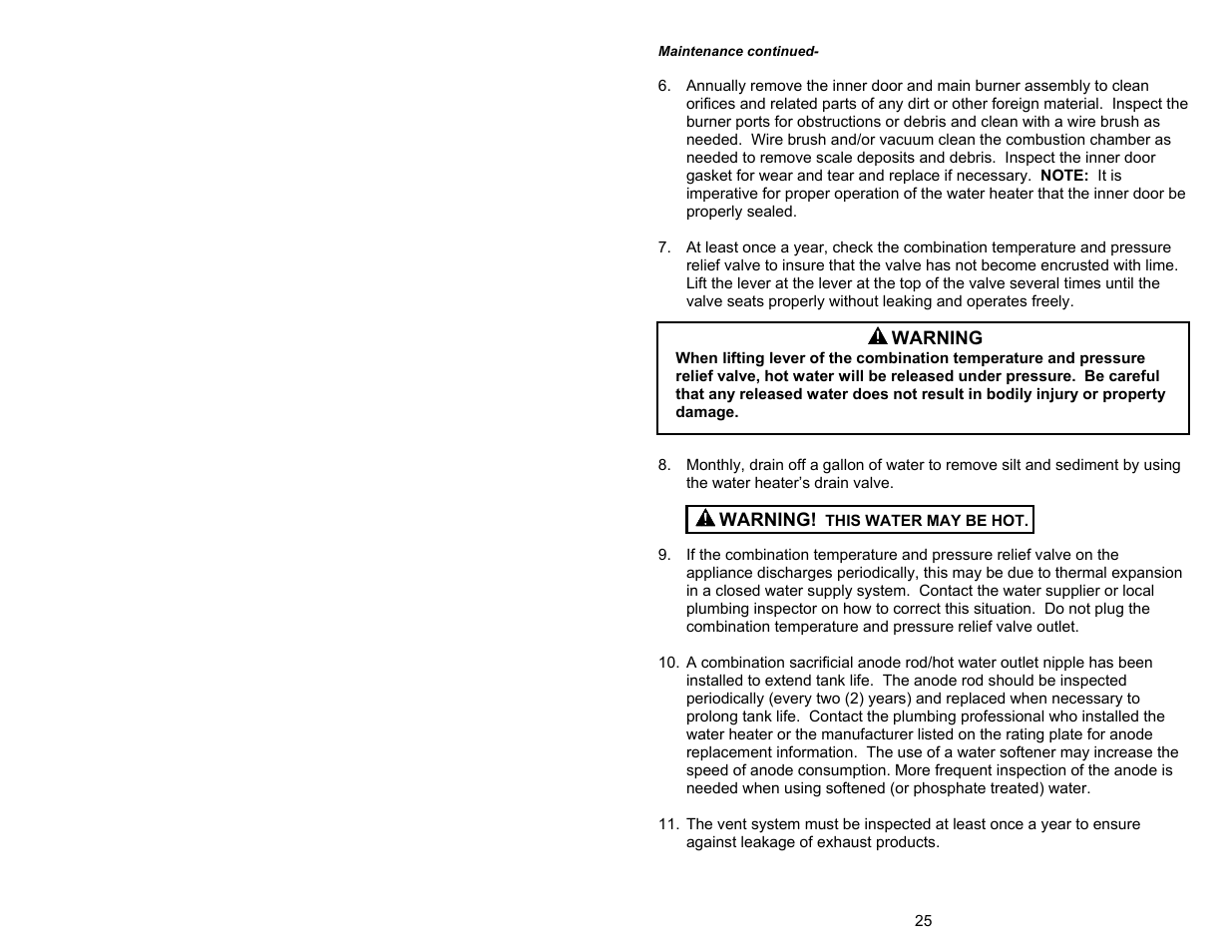 Bradford White DH1-75S6FSX User Manual | Page 25 / 32