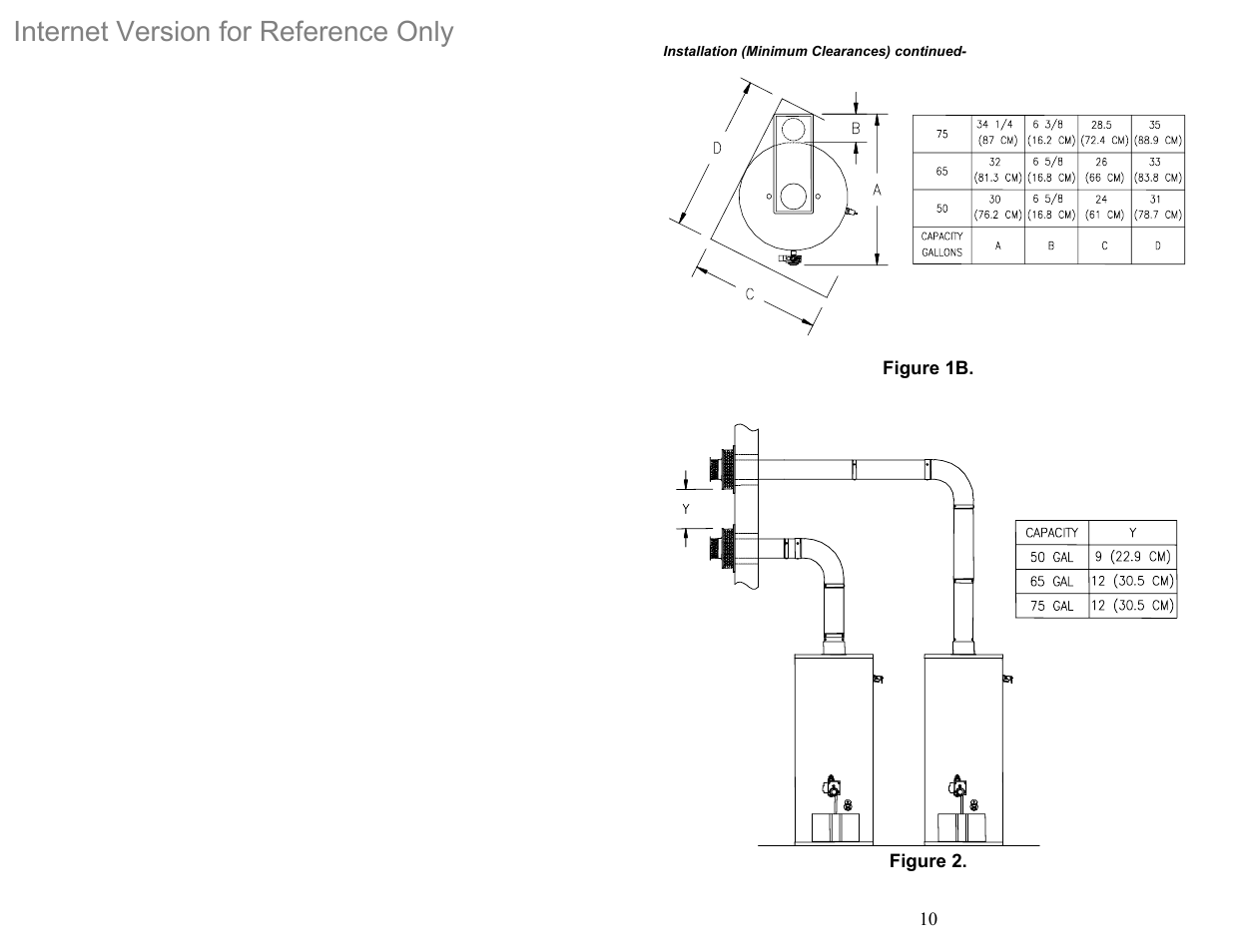 Internet version for reference only | Bradford White DH-75T-60FB-3X User Manual | Page 10 / 40
