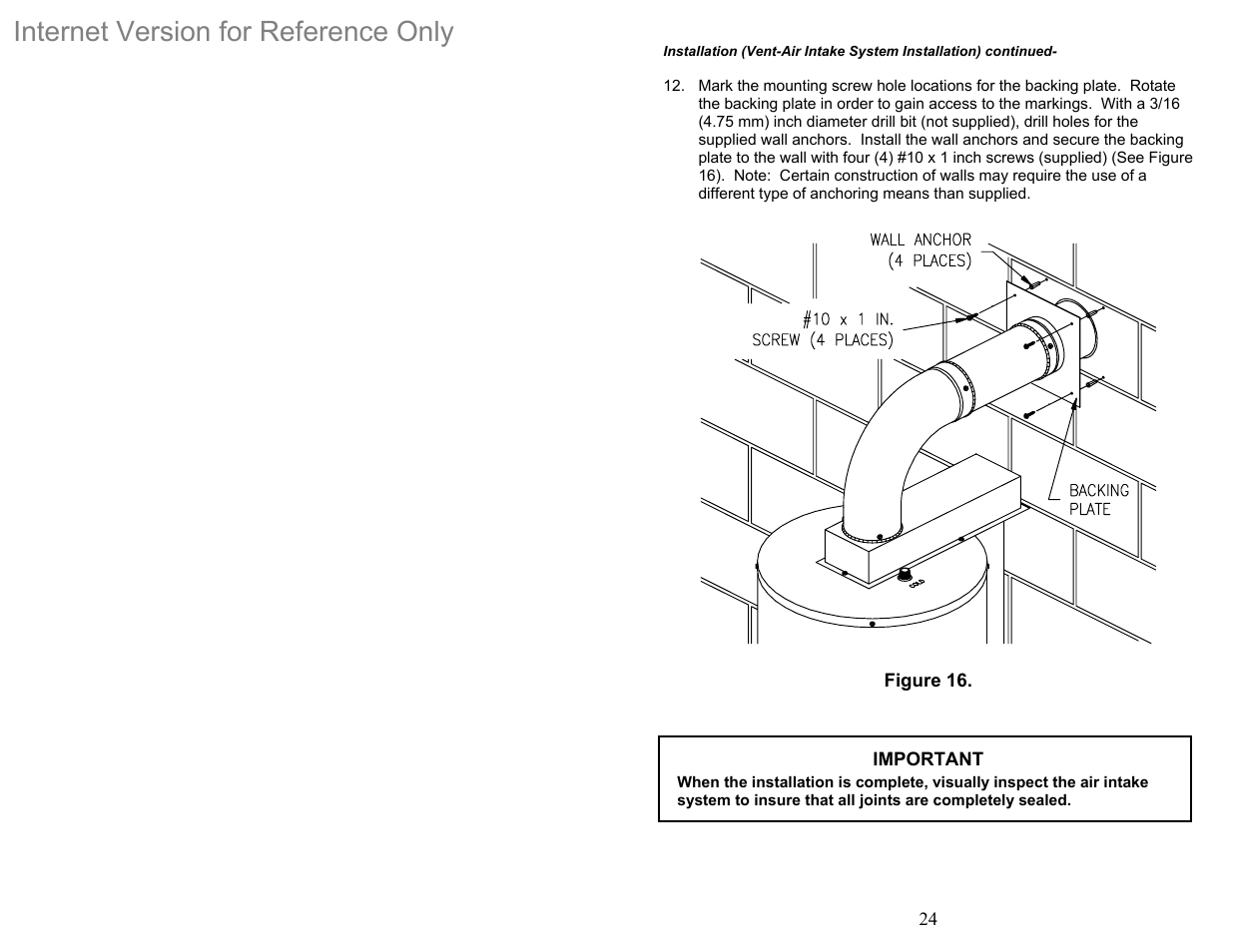Internet version for reference only | Bradford White DH-75T-60FB-3X User Manual | Page 24 / 40