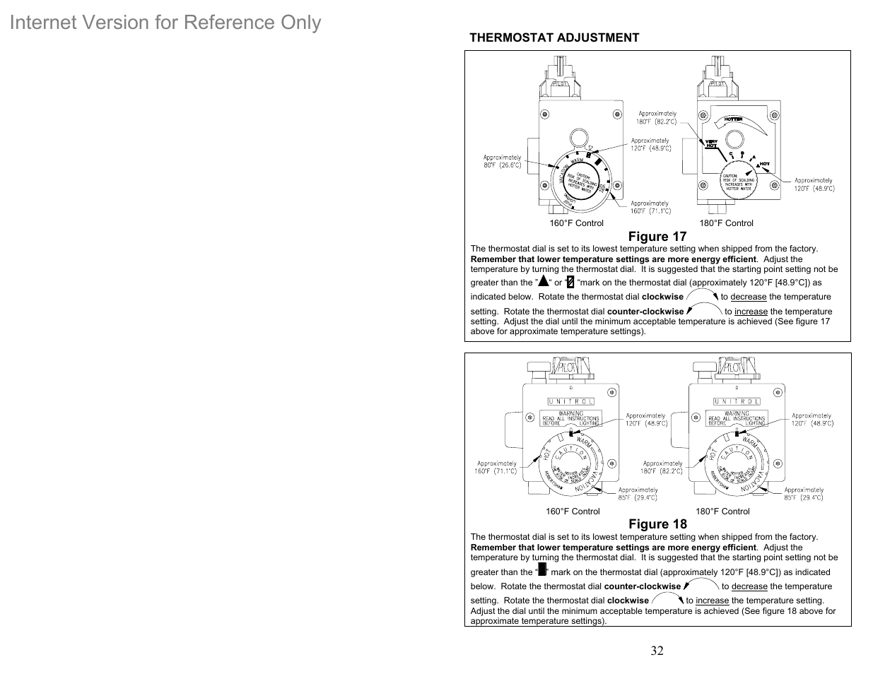 Internet version for reference only, Figure 17, Figure 18 | Bradford White DH-75T-60FB-3X User Manual | Page 32 / 40