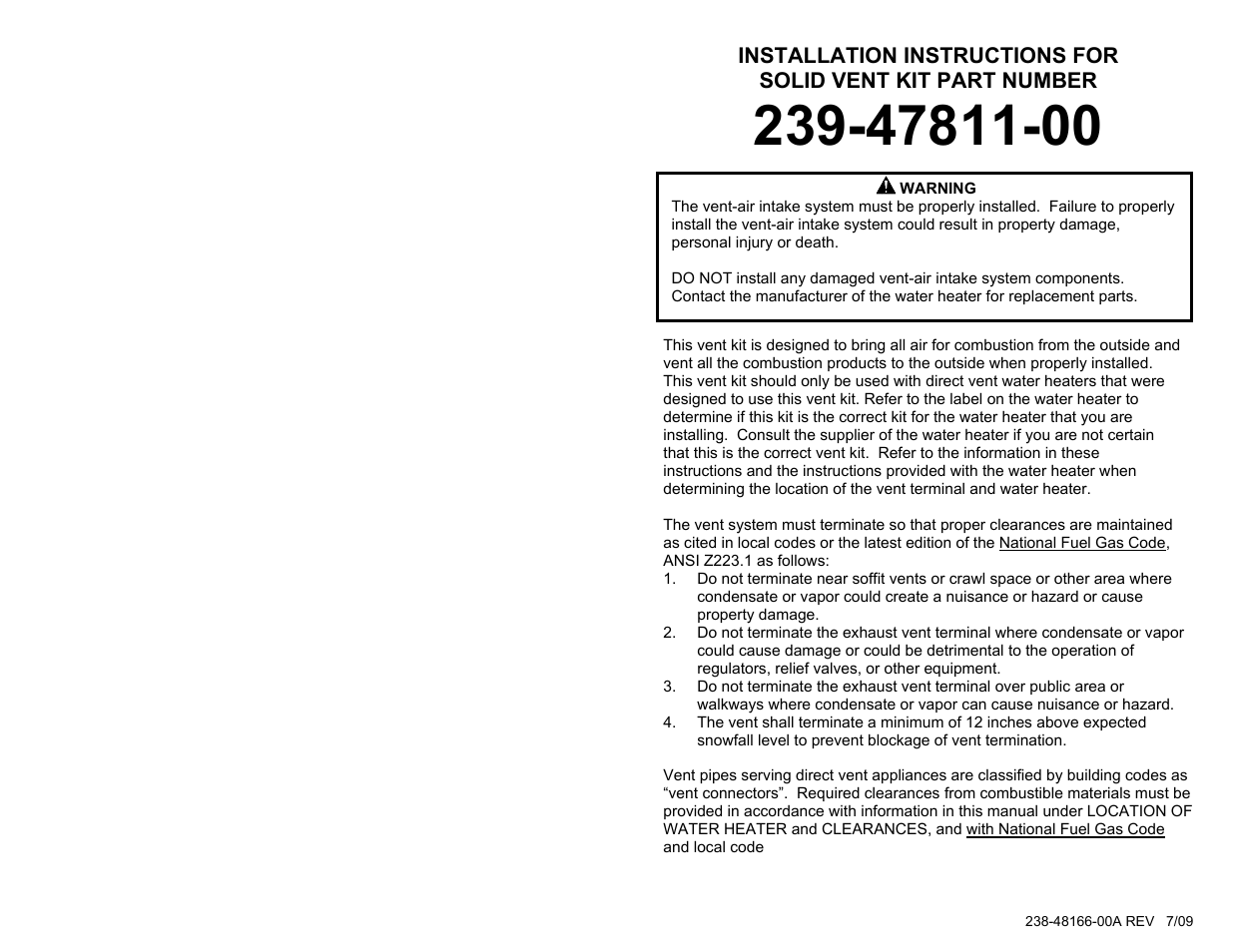 Bradford White DH-75T-60FB-3X User Manual | 16 pages