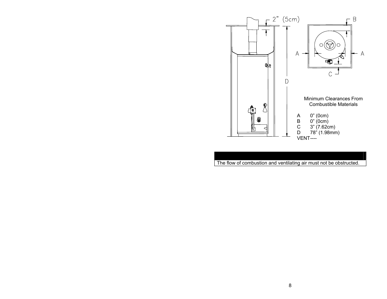 Important | Bradford White M-I-MS40T6LX User Manual | Page 8 / 28
