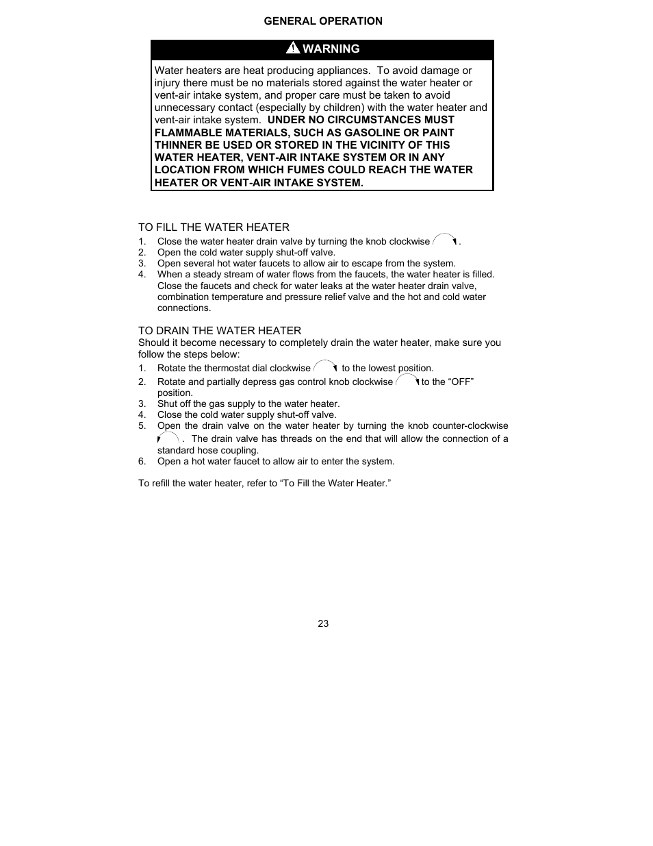 Bradford White M-I-MH40T6FLX User Manual | Page 23 / 32