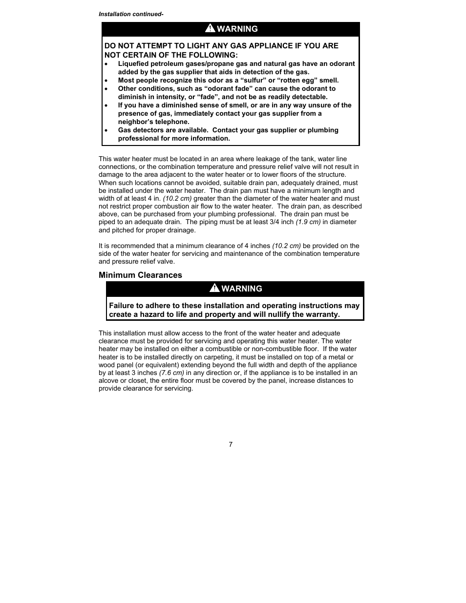 Bradford White M-I-MH40T6FLX User Manual | Page 7 / 32