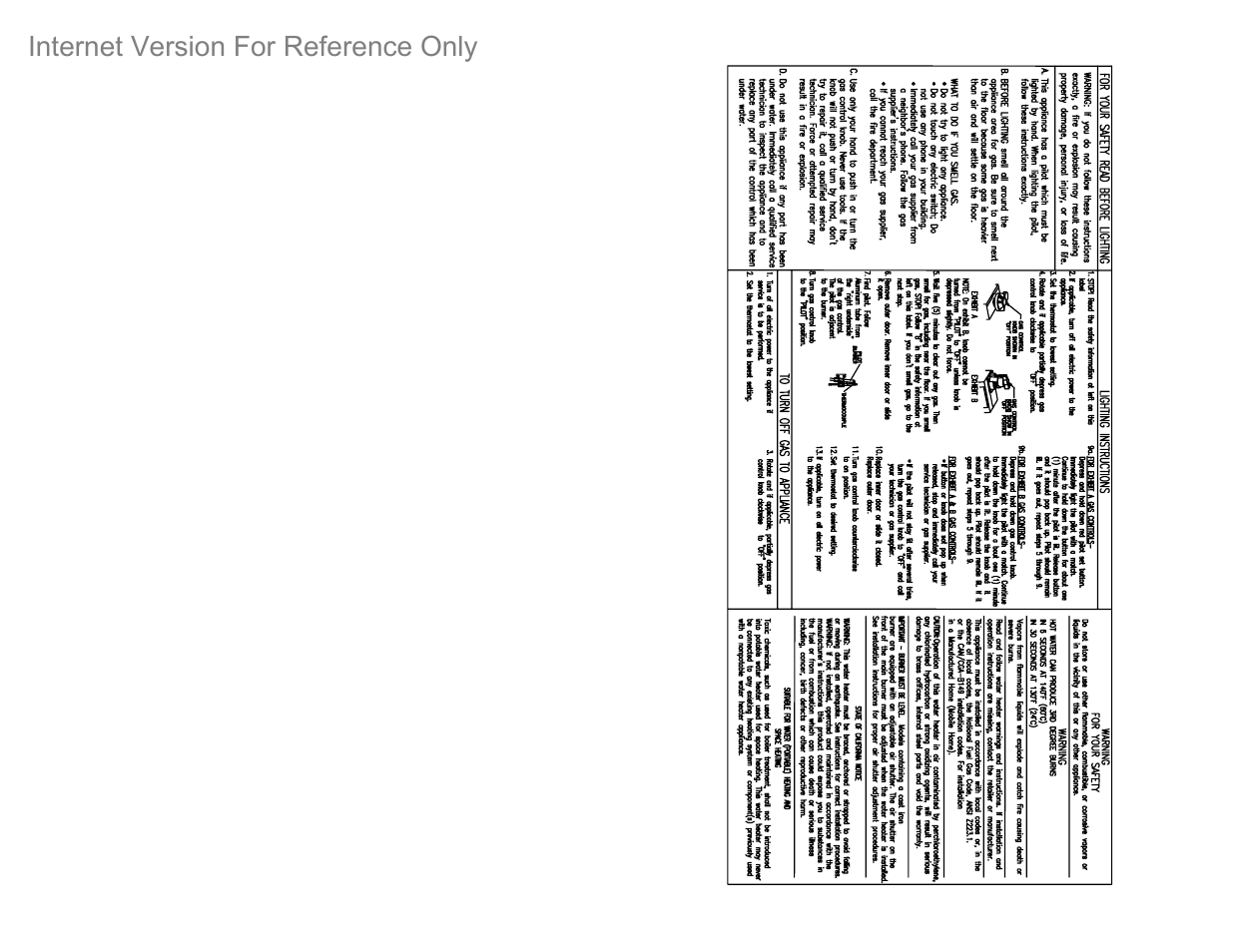 Internet version for reference only | Bradford White M-I-MH40T6FLX User Manual | Page 19 / 28