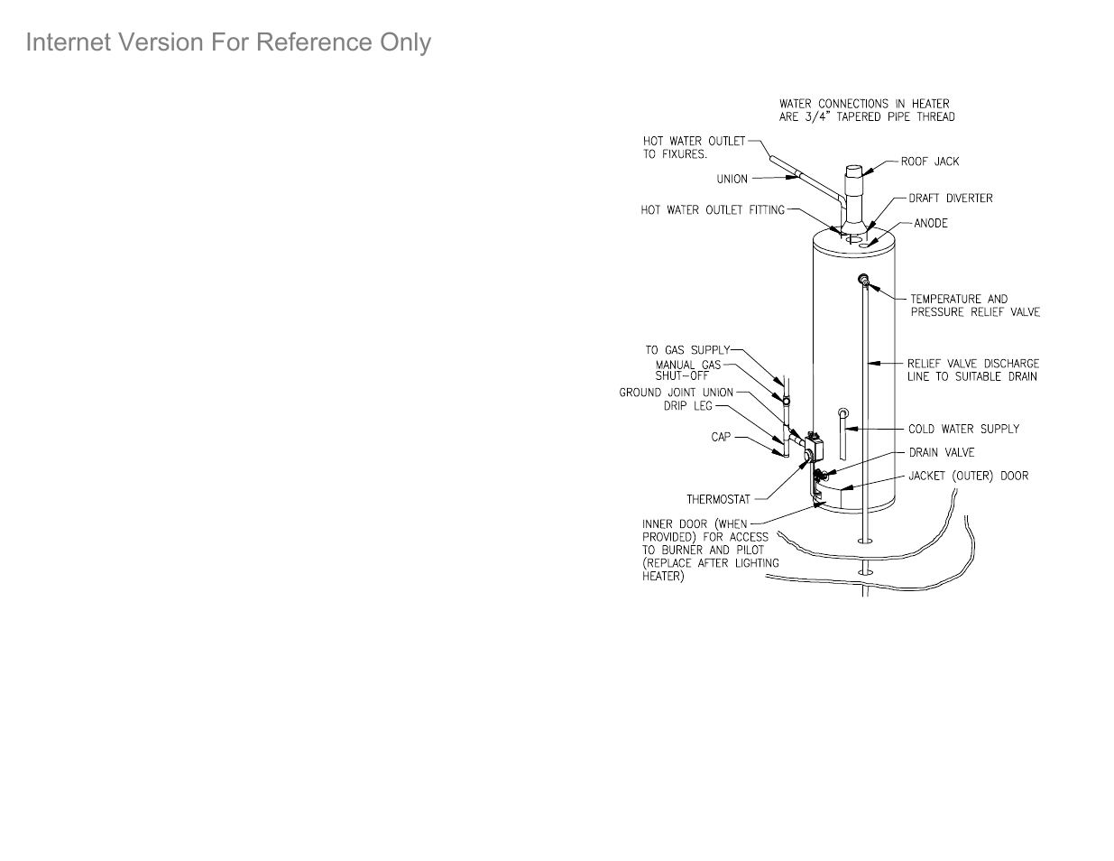 Internet version for reference only | Bradford White M-I-MH40T6FLX User Manual | Page 26 / 28