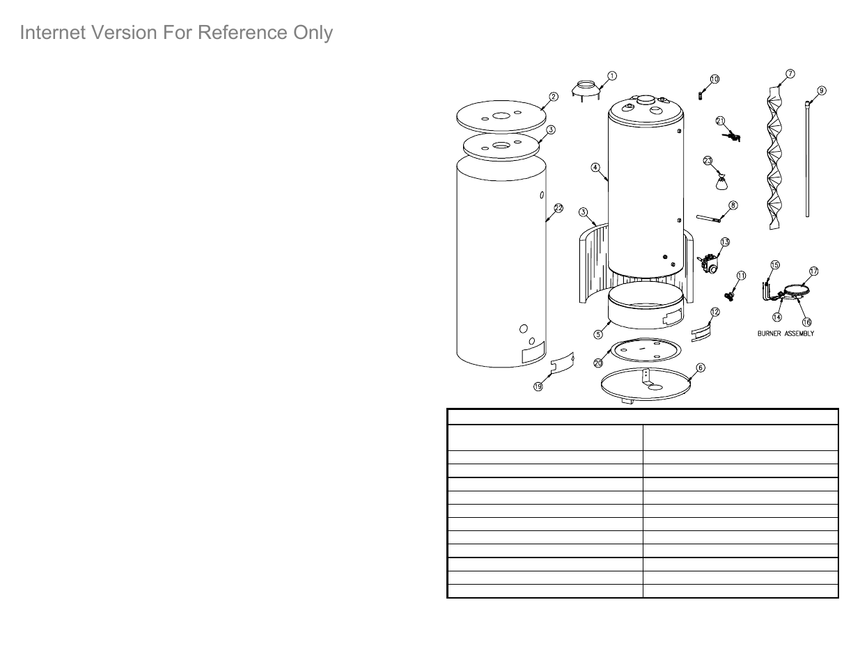Internet version for reference only | Bradford White M-I-MH40T6FLX User Manual | Page 27 / 28