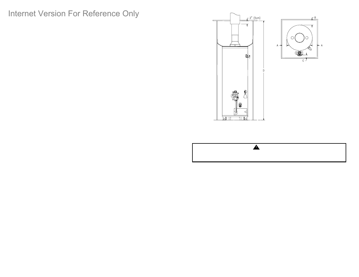 Internet version for reference only | Bradford White M-I-MH40T6FLX User Manual | Page 9 / 28