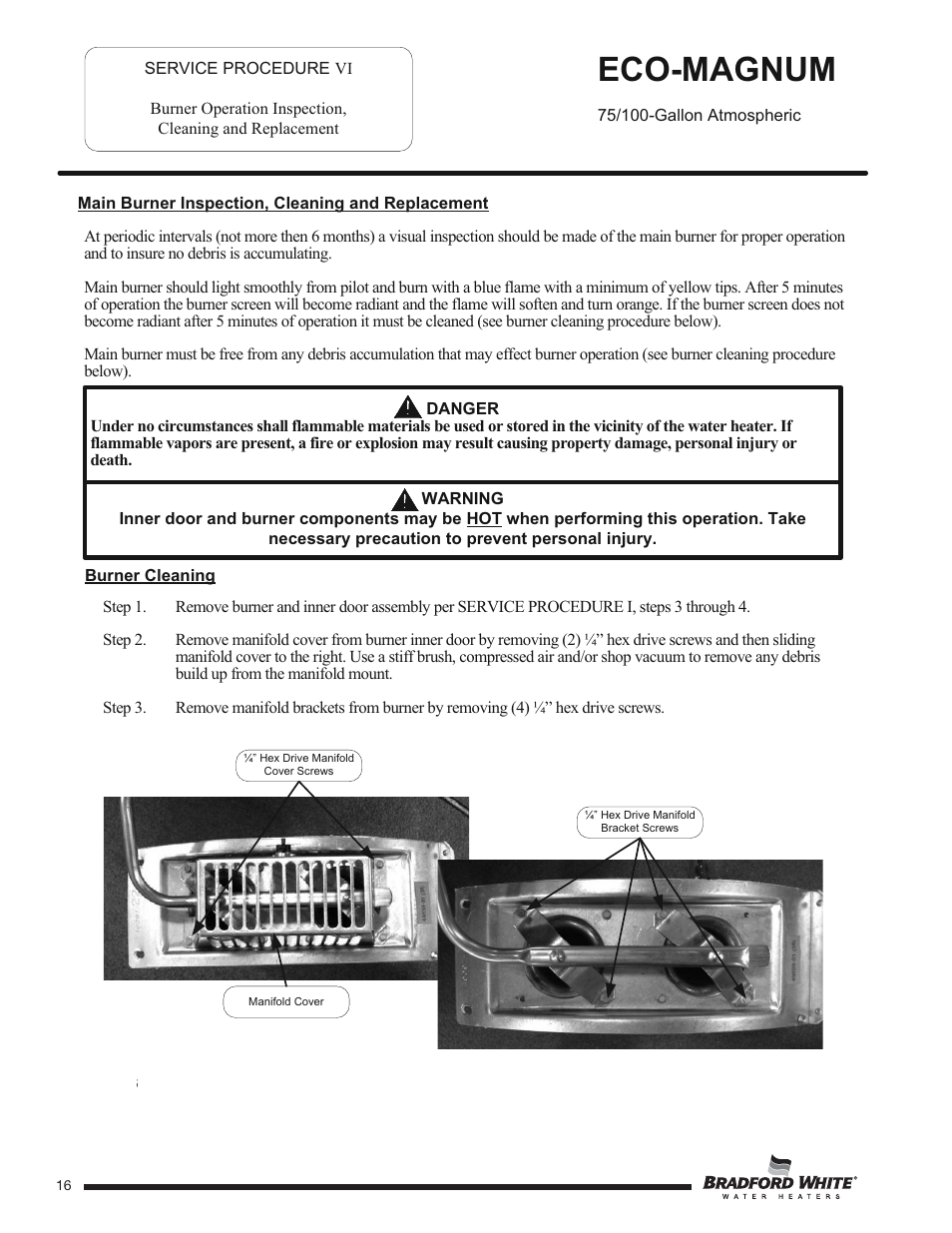 Eco-magnum | Bradford White U-100T-88R-3N User Manual | Page 16 / 28