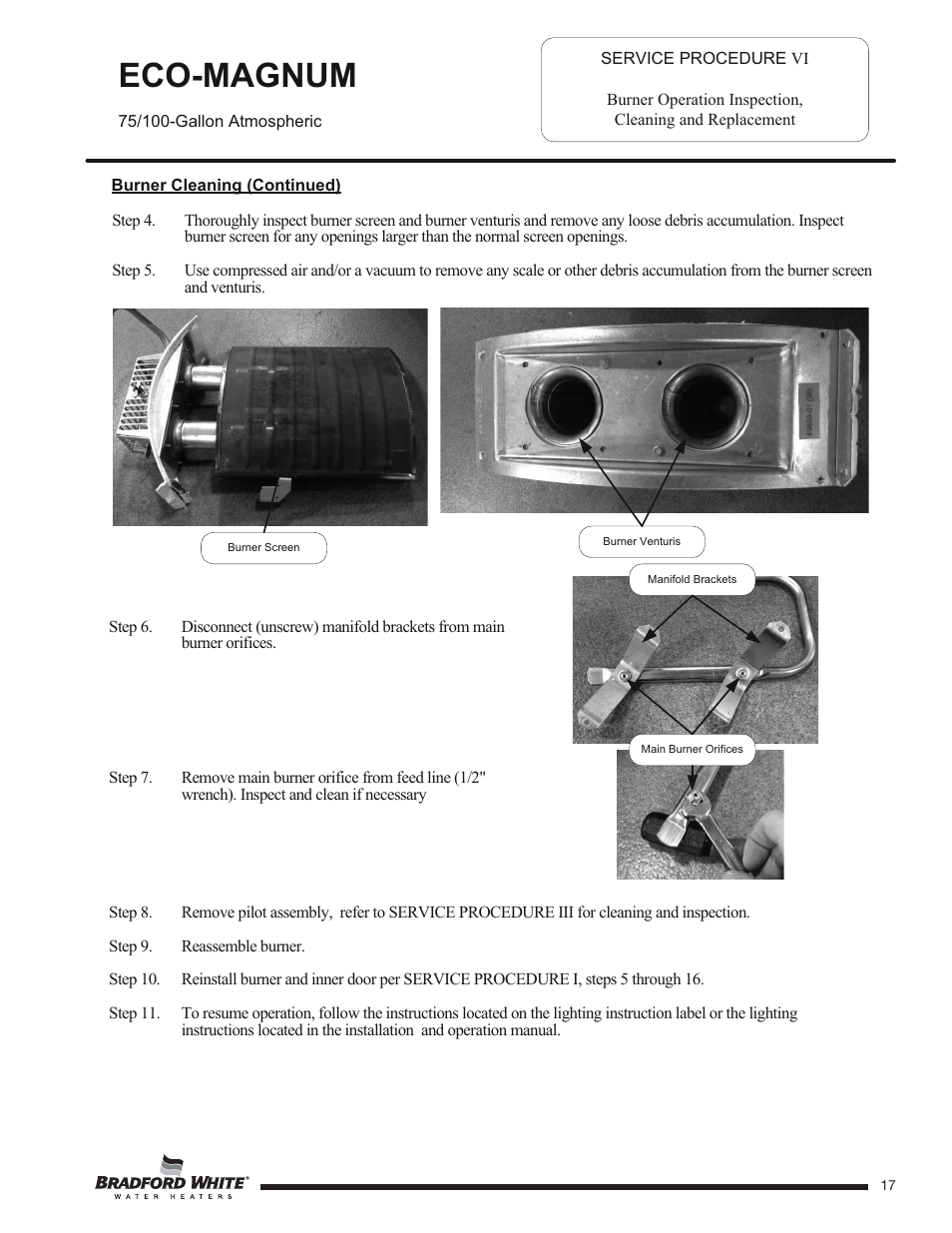 Eco-magnum | Bradford White U-100T-88R-3N User Manual | Page 17 / 28