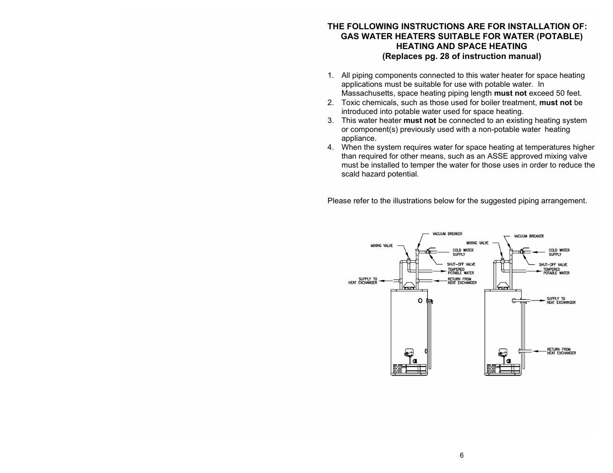 Bradford White U-100T-88R-3N User Manual | Page 6 / 8