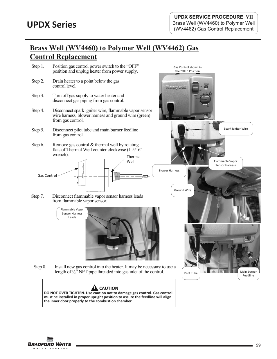 Updx series | Bradford White UPDX2-75T6FRN User Manual | Page 29 / 44