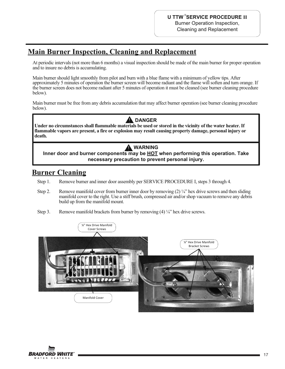 Bradford White U-TW4-75S-76R-3N User Manual | Page 17 / 40