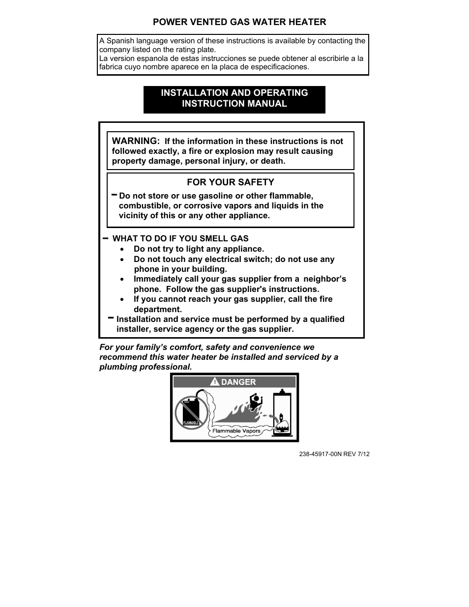 Bradford White TW4-75S-76B-3X User Manual | 40 pages