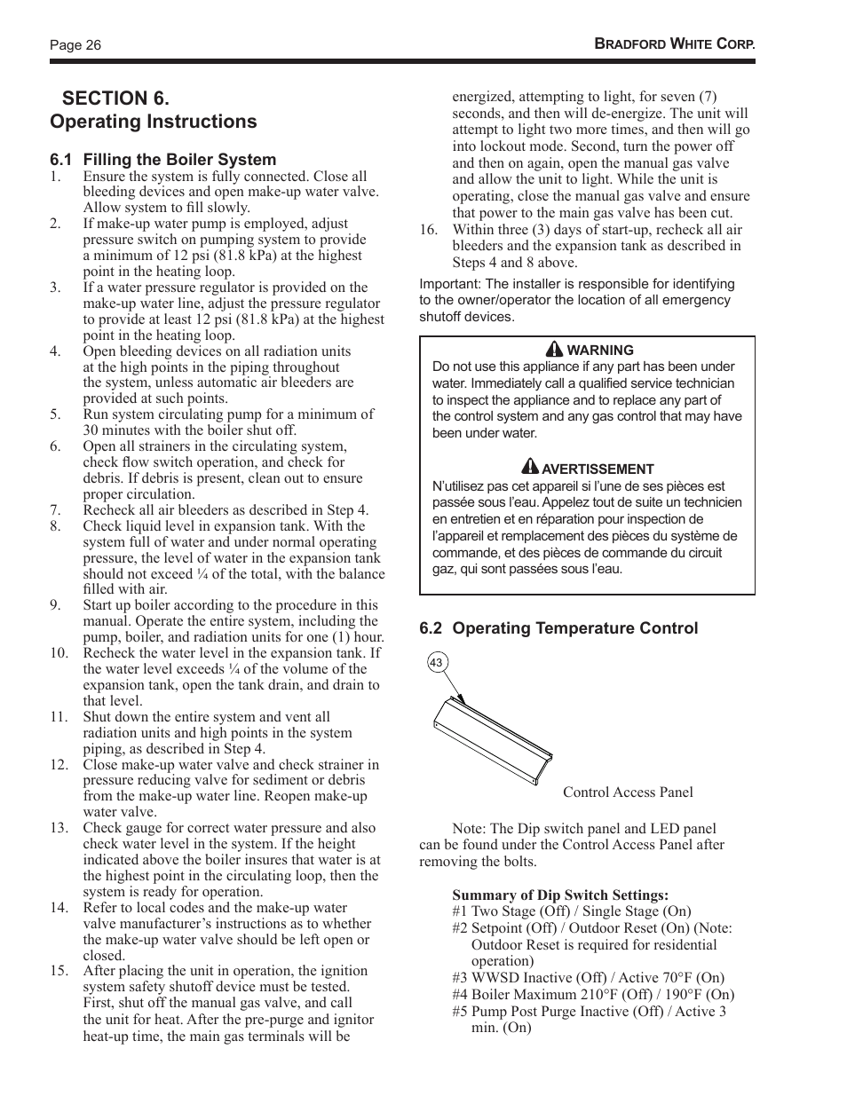 Bradford White BMT2V0400 User Manual | Page 26 / 42