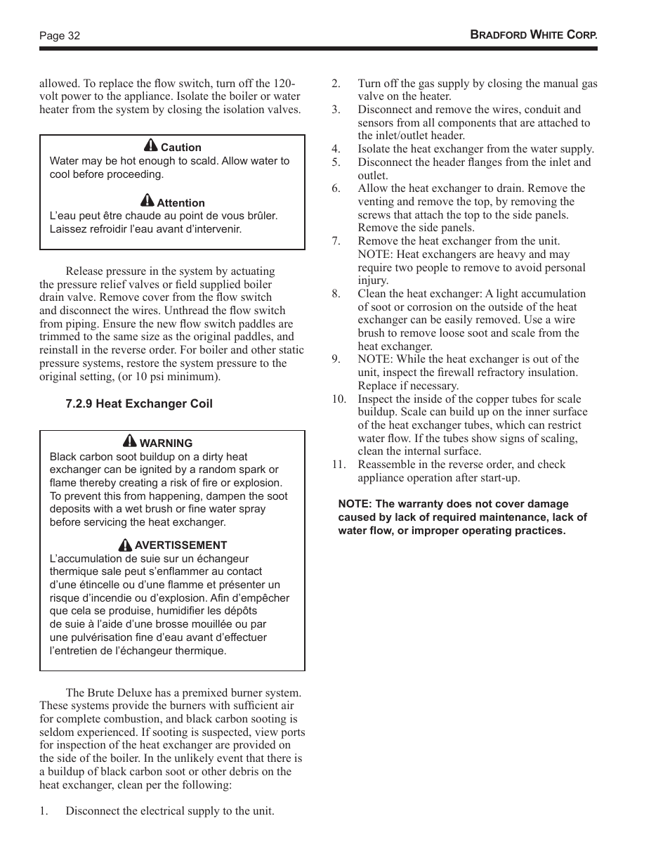 Bradford White BMT2V0400 User Manual | Page 32 / 42