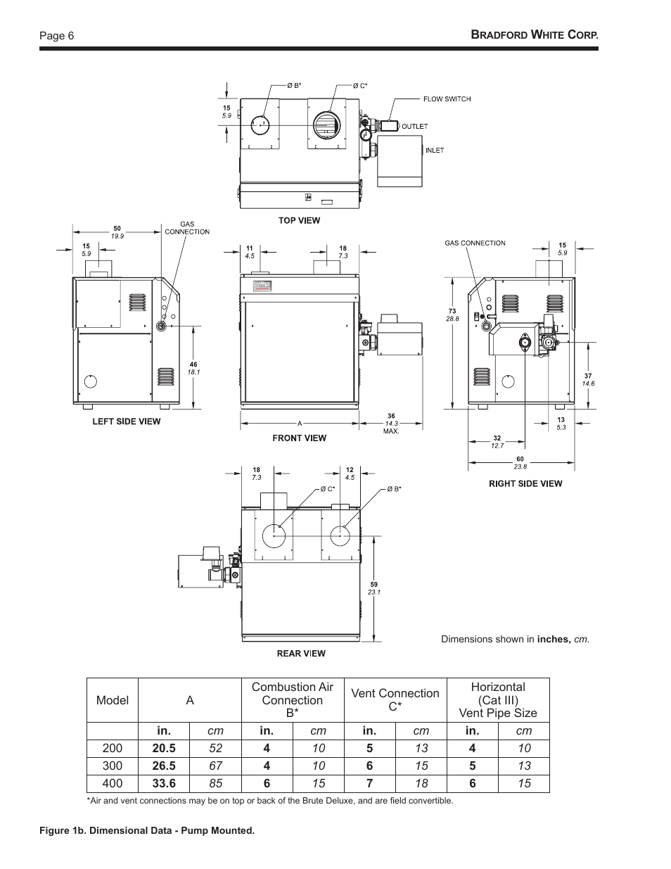Bradford White BMT2V0400 User Manual | Page 6 / 42