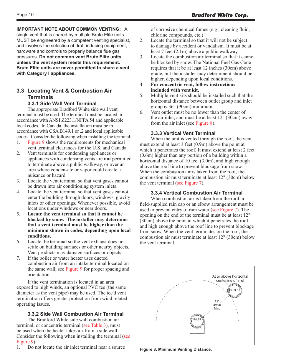 Bradford White BLMC125NA User Manual | Page 12 / 52