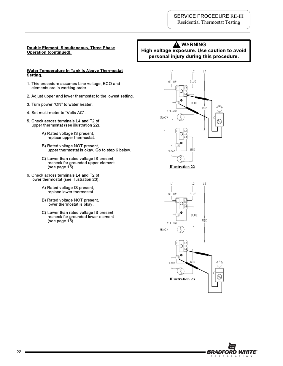 Bradford White DB-80R3DS User Manual | Page 22 / 40