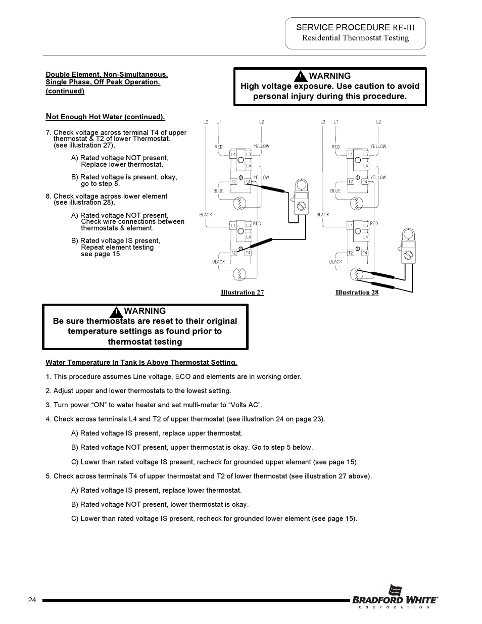 Bradford White DB-80R3DS User Manual | Page 24 / 40