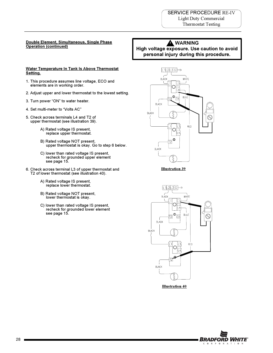 Bradford White DB-80R3DS User Manual | Page 28 / 40