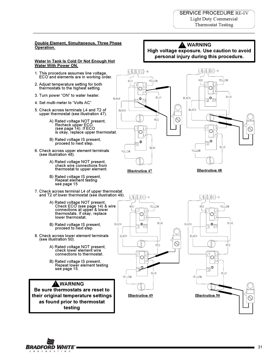 Bradford White DB-80R3DS User Manual | Page 31 / 40