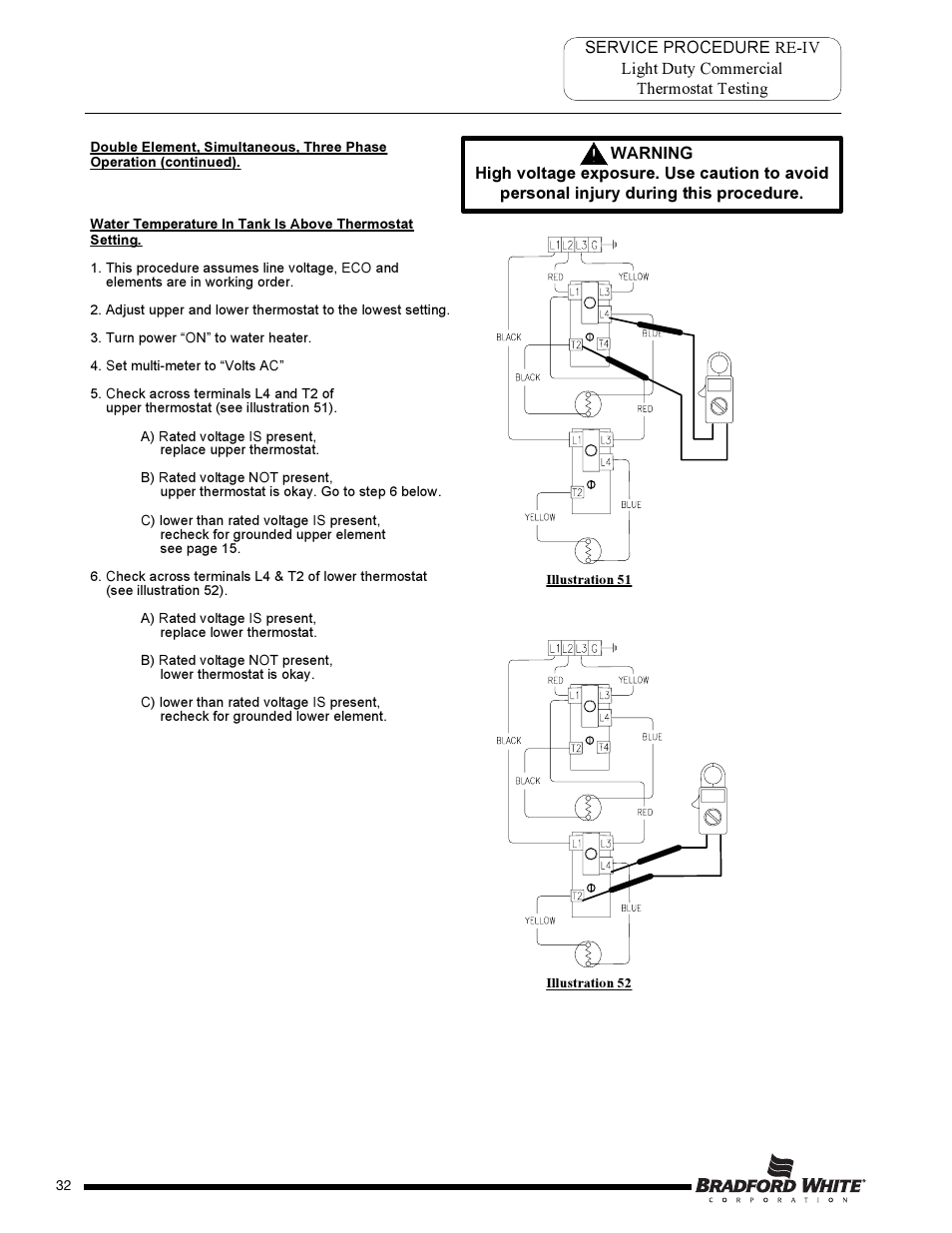 Bradford White DB-80R3DS User Manual | Page 32 / 40