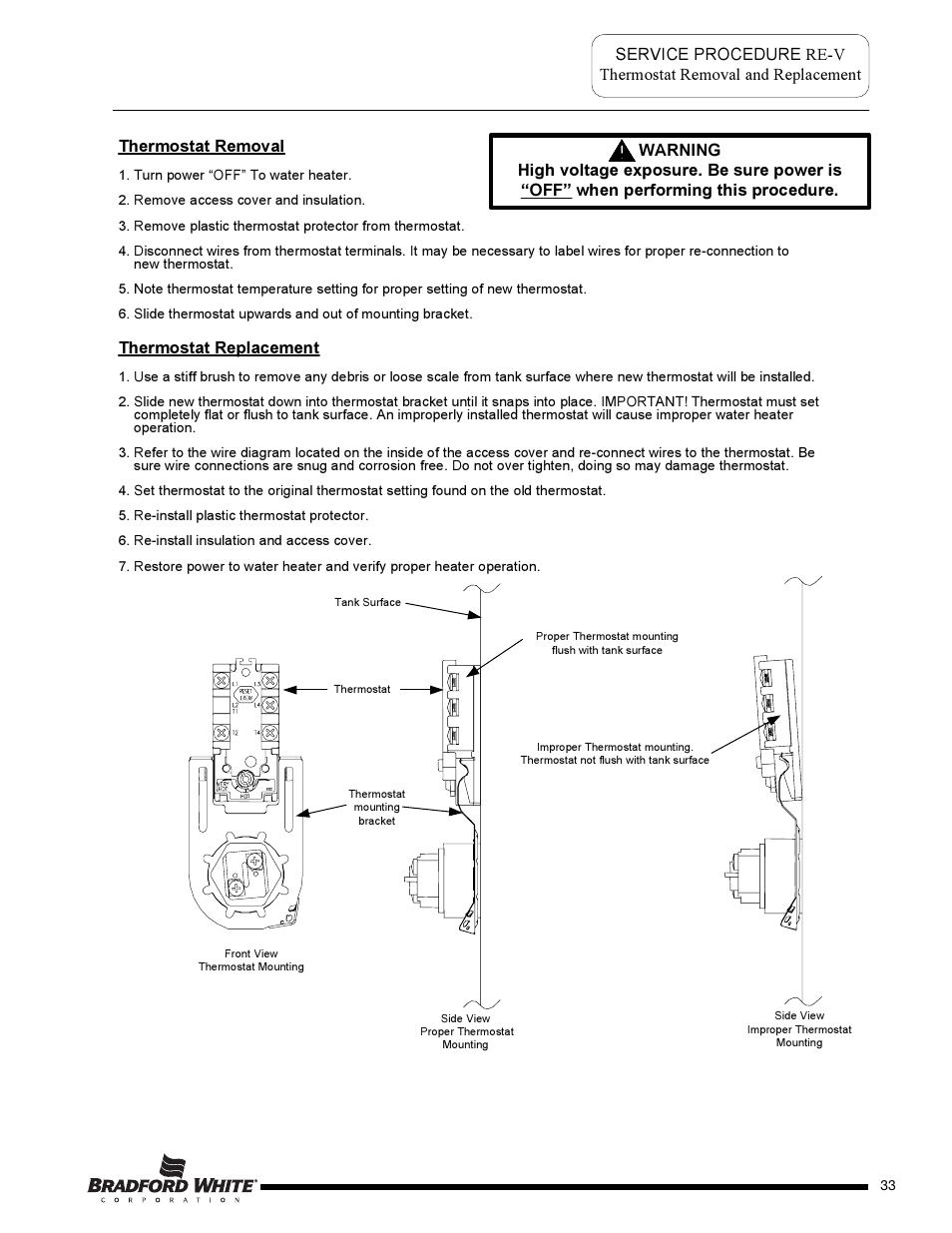 Bradford White DB-80R3DS User Manual | Page 33 / 40