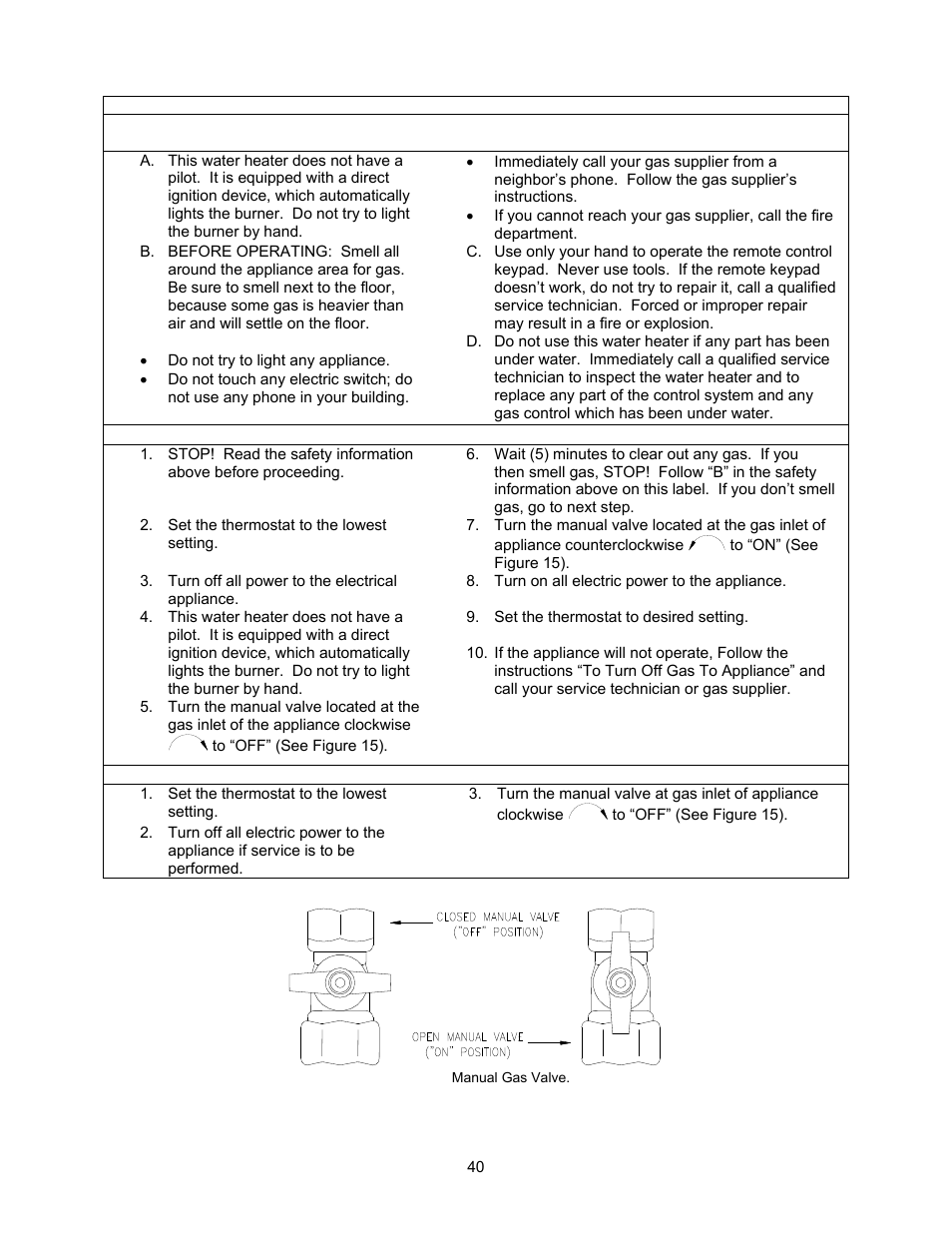 Bradford White TGHE-199E-N User Manual | Page 40 / 64