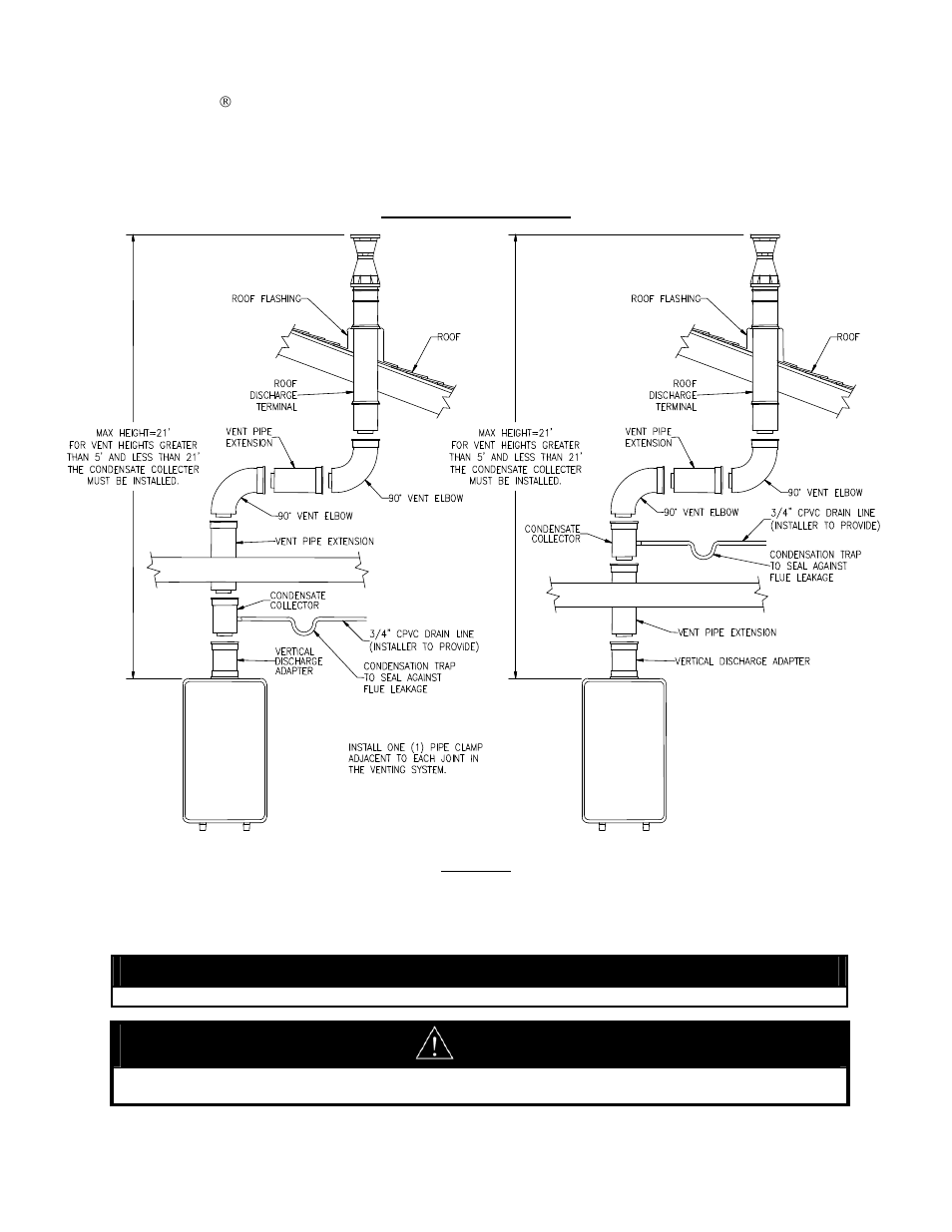 Notice, Caution | Bradford White IGI-180R-10N User Manual | Page 25 / 68