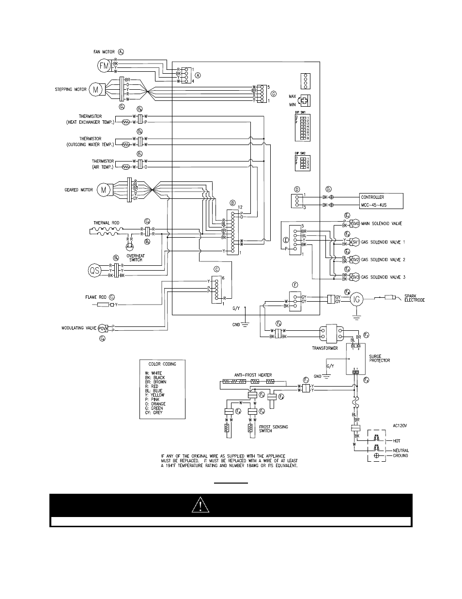Warning | Bradford White IGI-180R-10N User Manual | Page 43 / 68