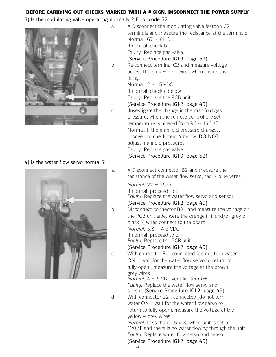 Bradford White IGI-180R-10N User Manual | Page 44 / 64