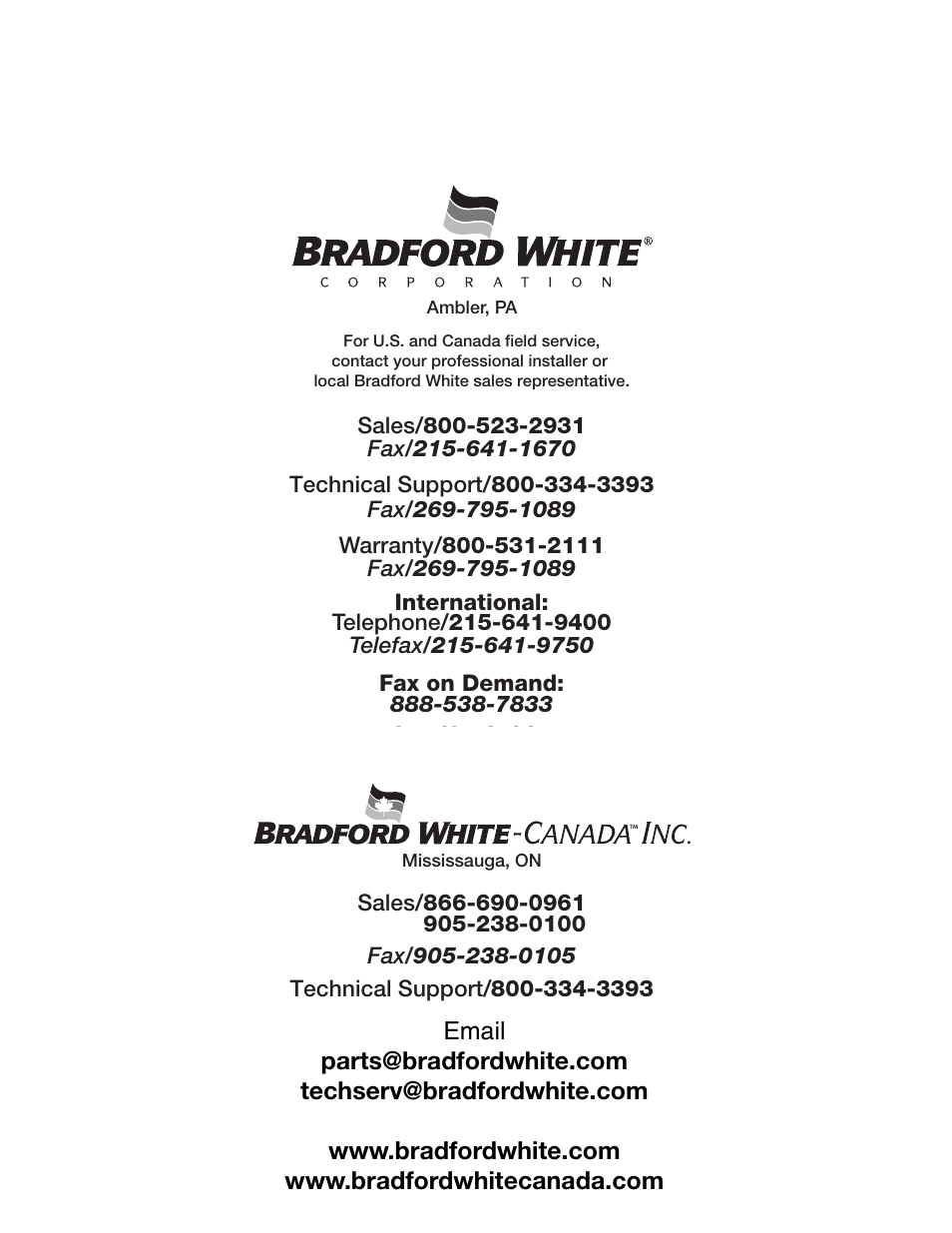 Bradford White IGI-180R-10N User Manual | Page 64 / 64