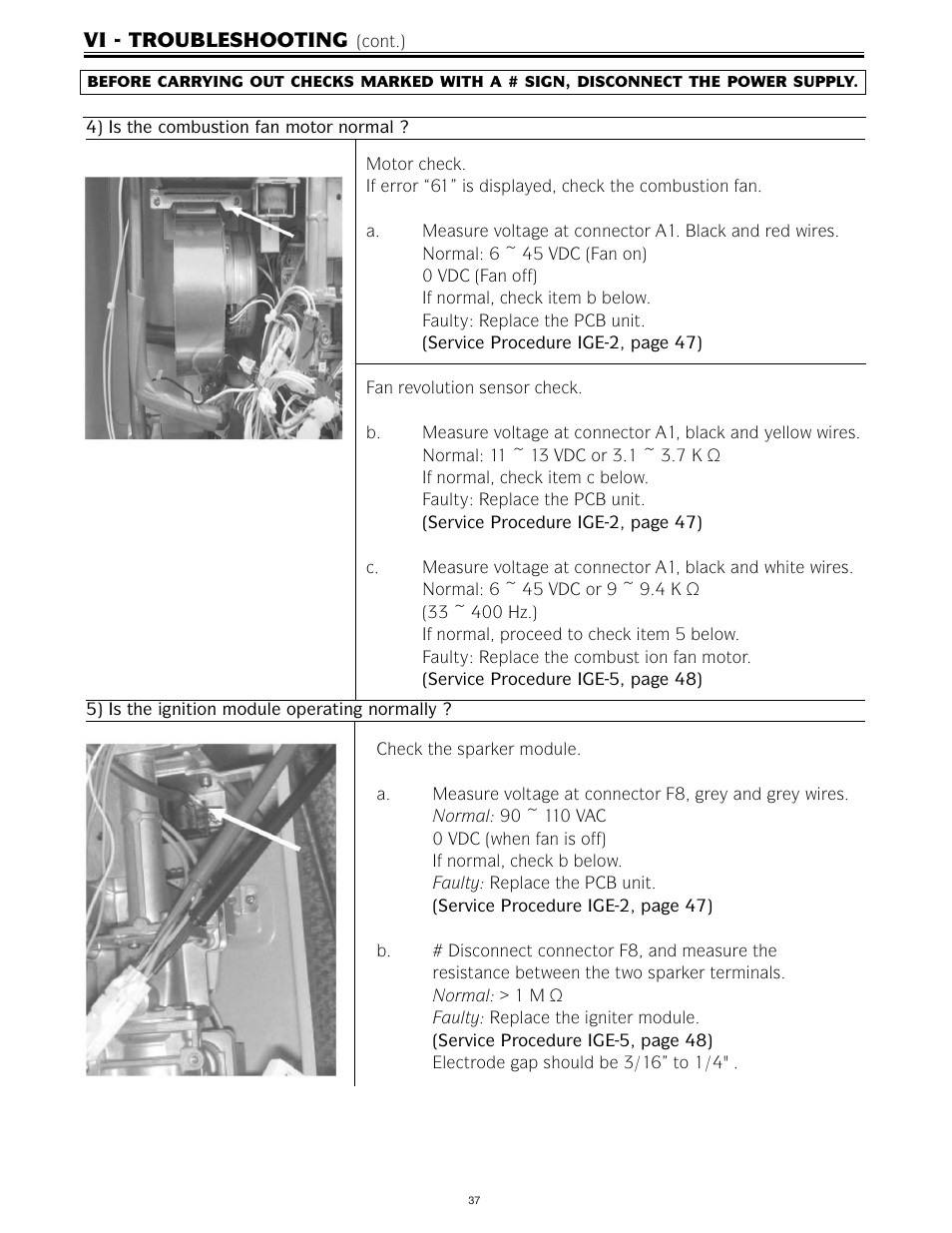 Bradford White IGE-199R-10N User Manual | Page 37 / 60