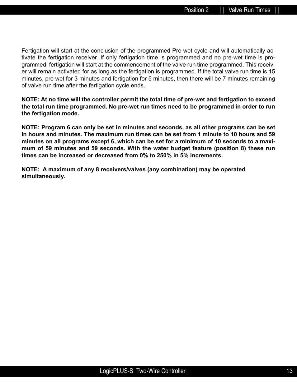 Position 2 | Hit Products LogicPLUS S 42/128 User Manual | Page 13 / 45