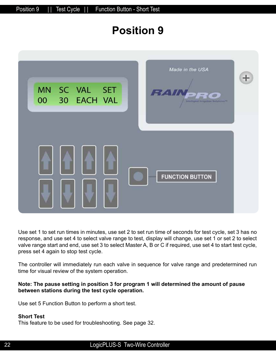 Position 9 | Hit Products LogicPLUS S 42/128 User Manual | Page 22 / 45