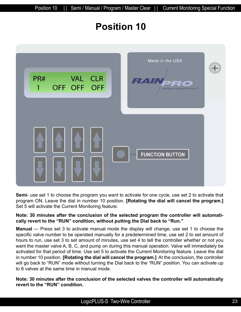 Position 10 | Hit Products LogicPLUS S 42/128 User Manual | Page 23 / 45