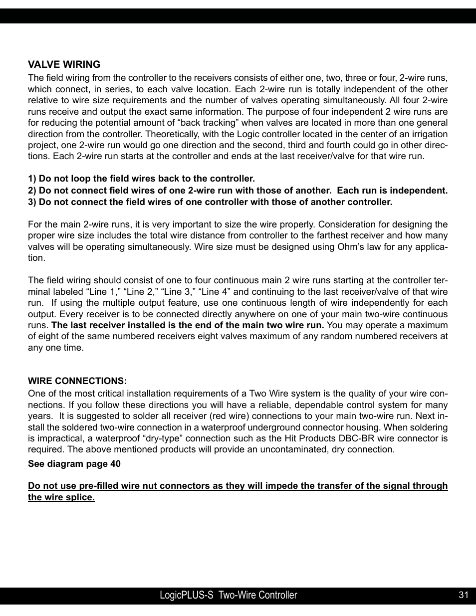 Hit Products LogicPLUS S 42/128 User Manual | Page 31 / 45