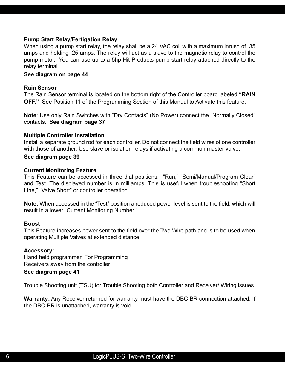 Hit Products LogicPLUS S 42/128 User Manual | Page 6 / 45
